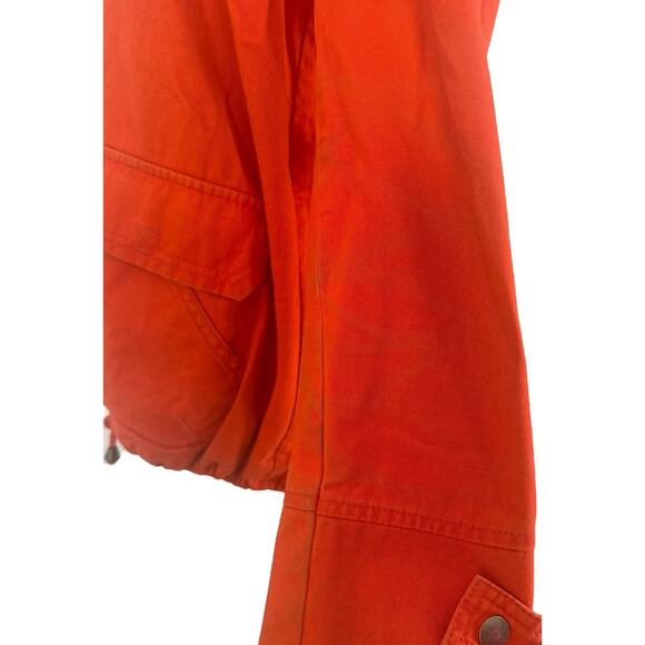 ANTHROPOLOGIE DAUGHTERS OF THE LIBERATION Pintuck Faux Fur Hooded Parka Size L - Picture 11 of 12